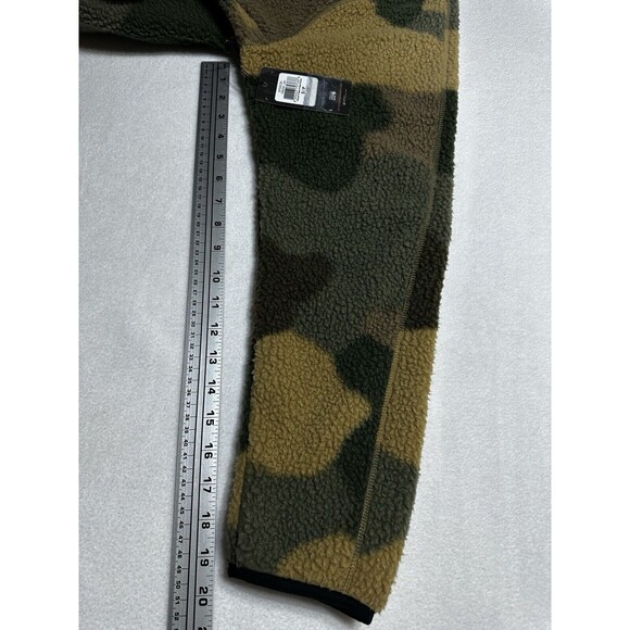 Camo Mountain Hardwear Hicamp Fleece Mens Small Sherpa Half Zip Jacket NWT New - Picture 6 of 8